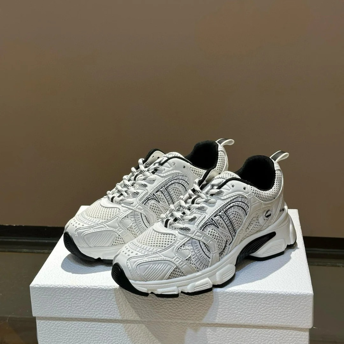 SET DIOR – MINI LADY DIOR BAG BLACK & CHRONO SNEAKER