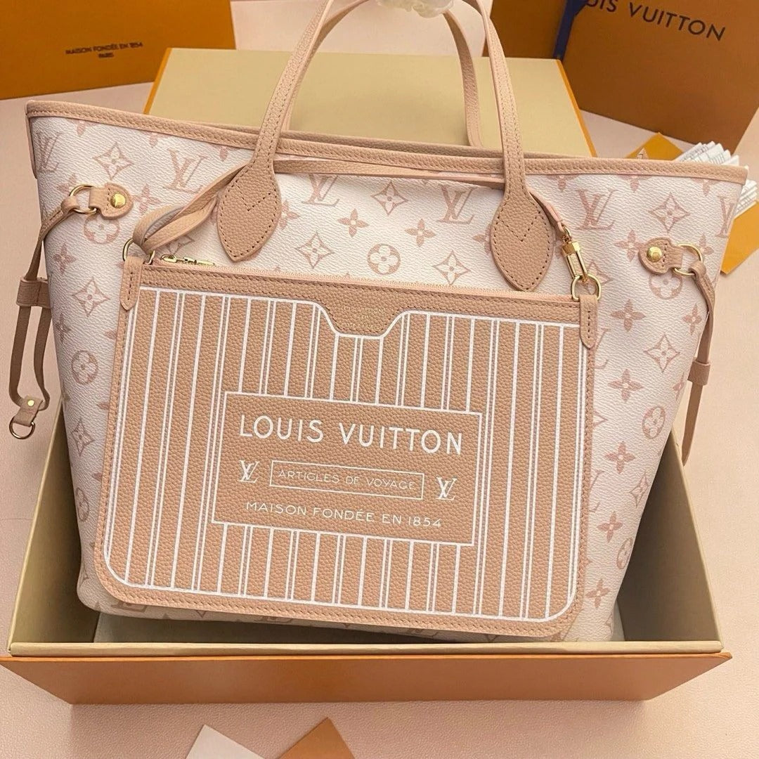 NEVERFULL INSIDE OUT MM BAG BY LOUIS VUITTON